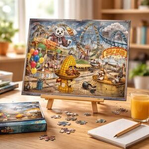 Ravensburger Escape Puzzle Kids - Amusement Park Plight